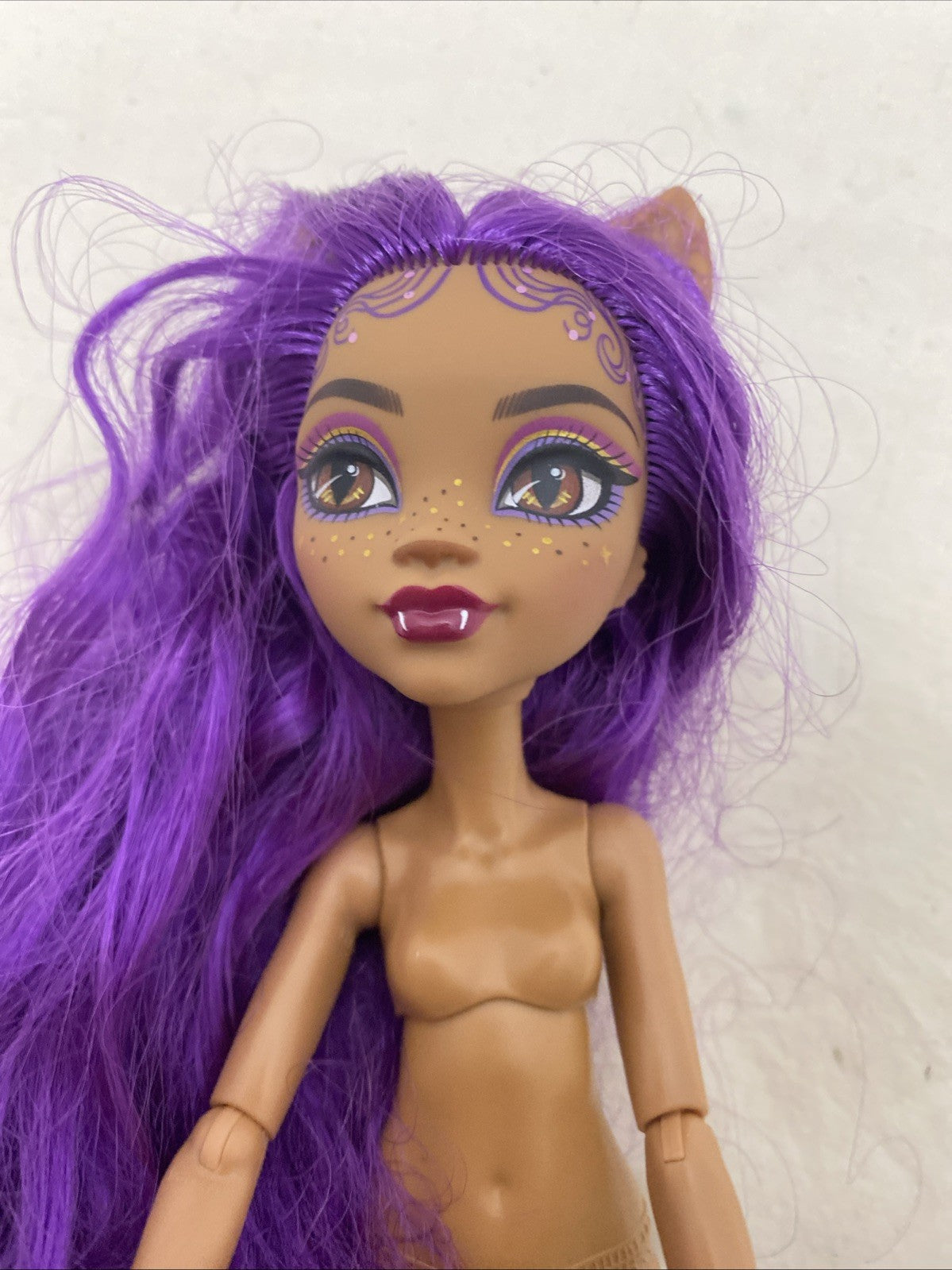 Monster High G3 Day Out Clawdeen Wolf Nude Doll Mattel 2022