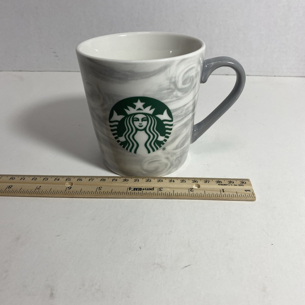 Starbucks 2020 Coffee Tea Hot Chocolate Cup/Mug Gray Swirl Marble 18 oz F