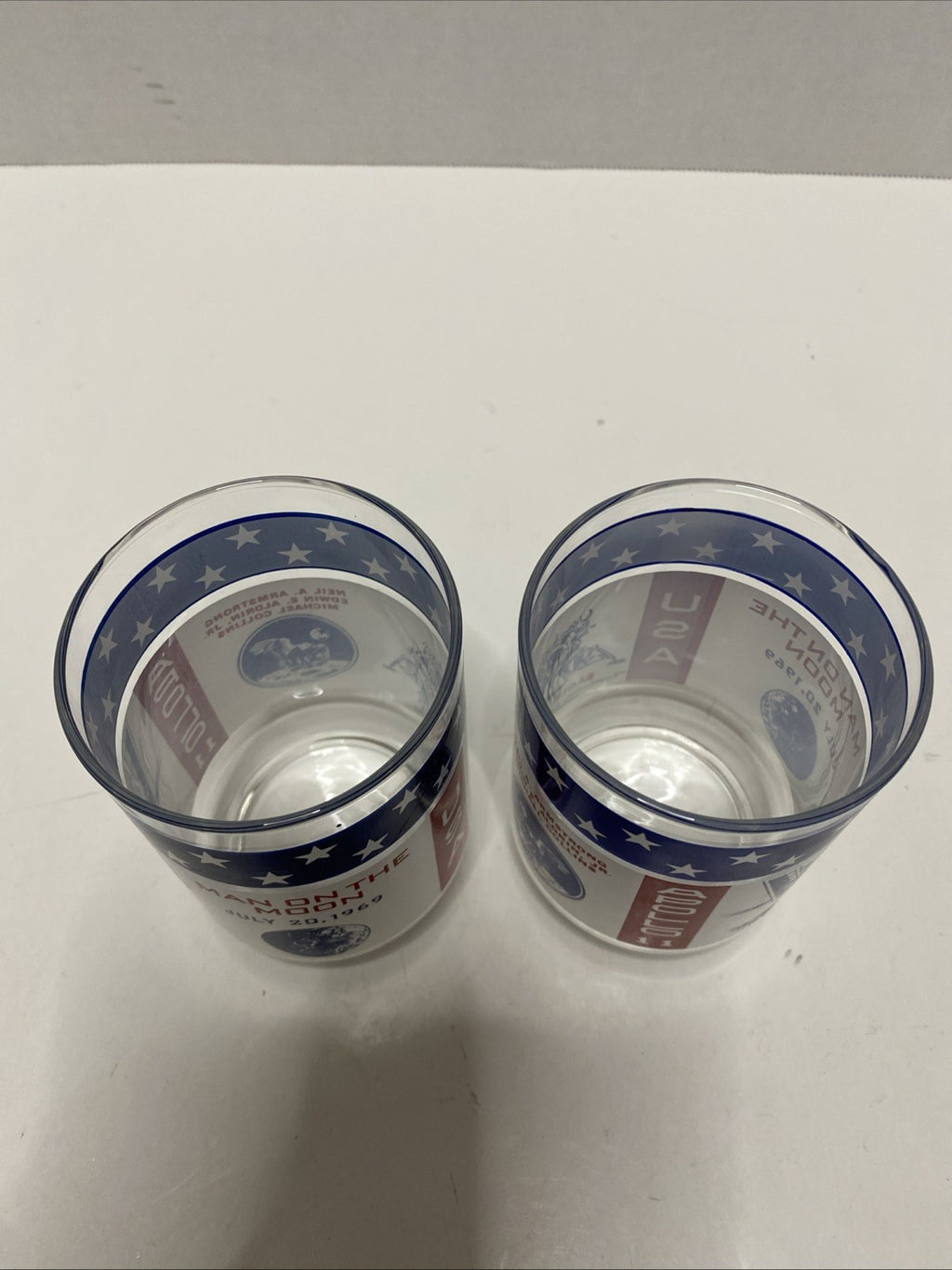 Vintage NASA Apollo 11 Libbey 1971 Moon Space Mission Drinking Glass Tumbler