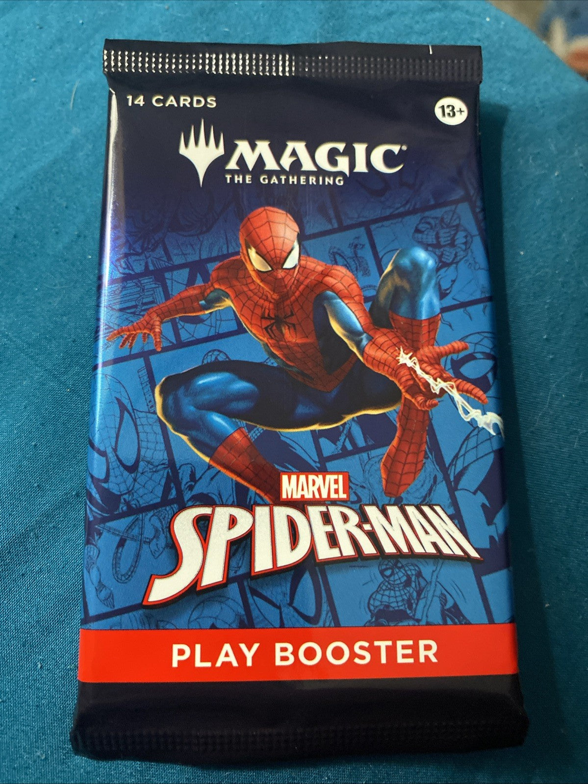 10x MTG Booster Pack Marvel's Spider-Man - Play Booster Pack New