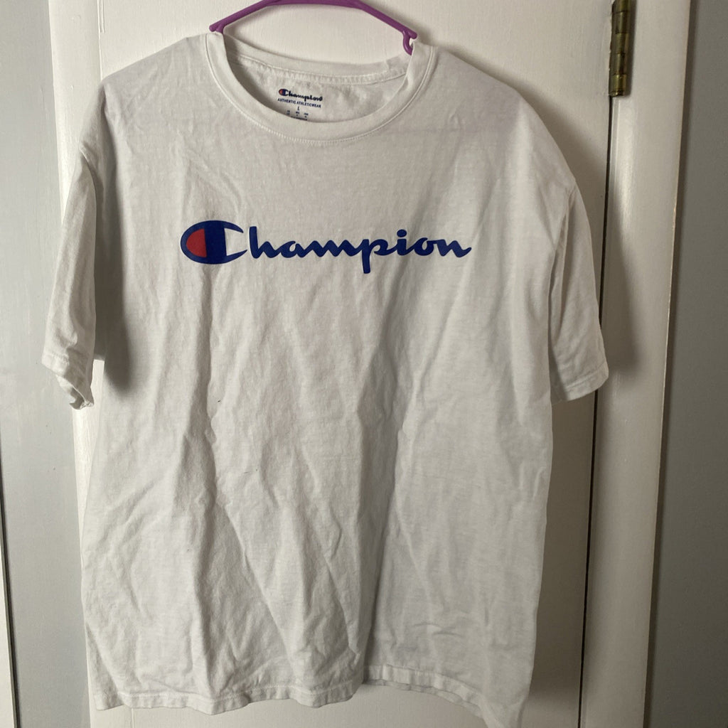 Champion White t-shirt size Large