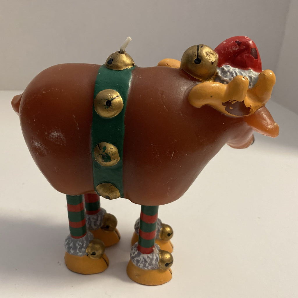 Christmas Reindeer Candle