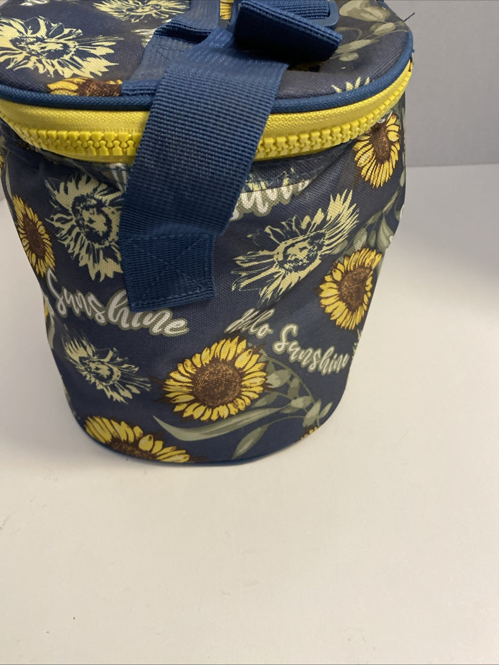 Ozark Trail 12 Can Cooler Carry Handle & Shoulder Strap Sunflower Blue New