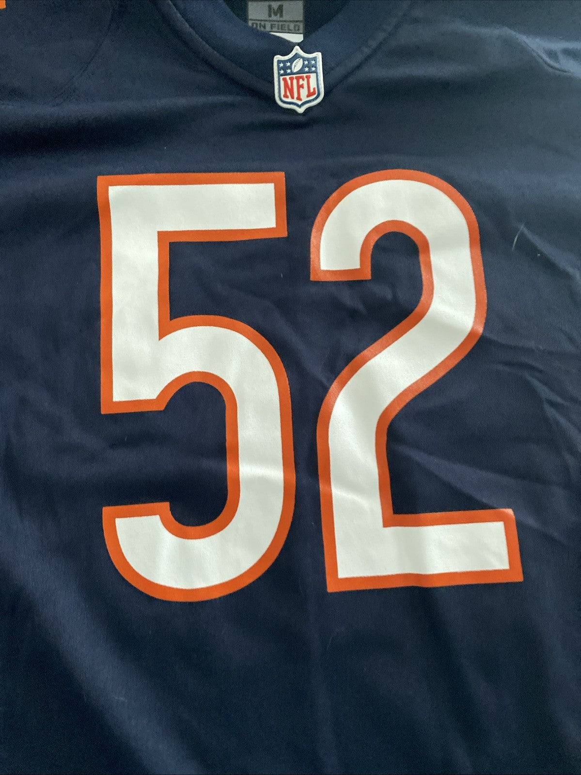 Nike Chicago Bears Football Jersey Youth Medium M 12/14 Blue NFL Khalil Mack 52