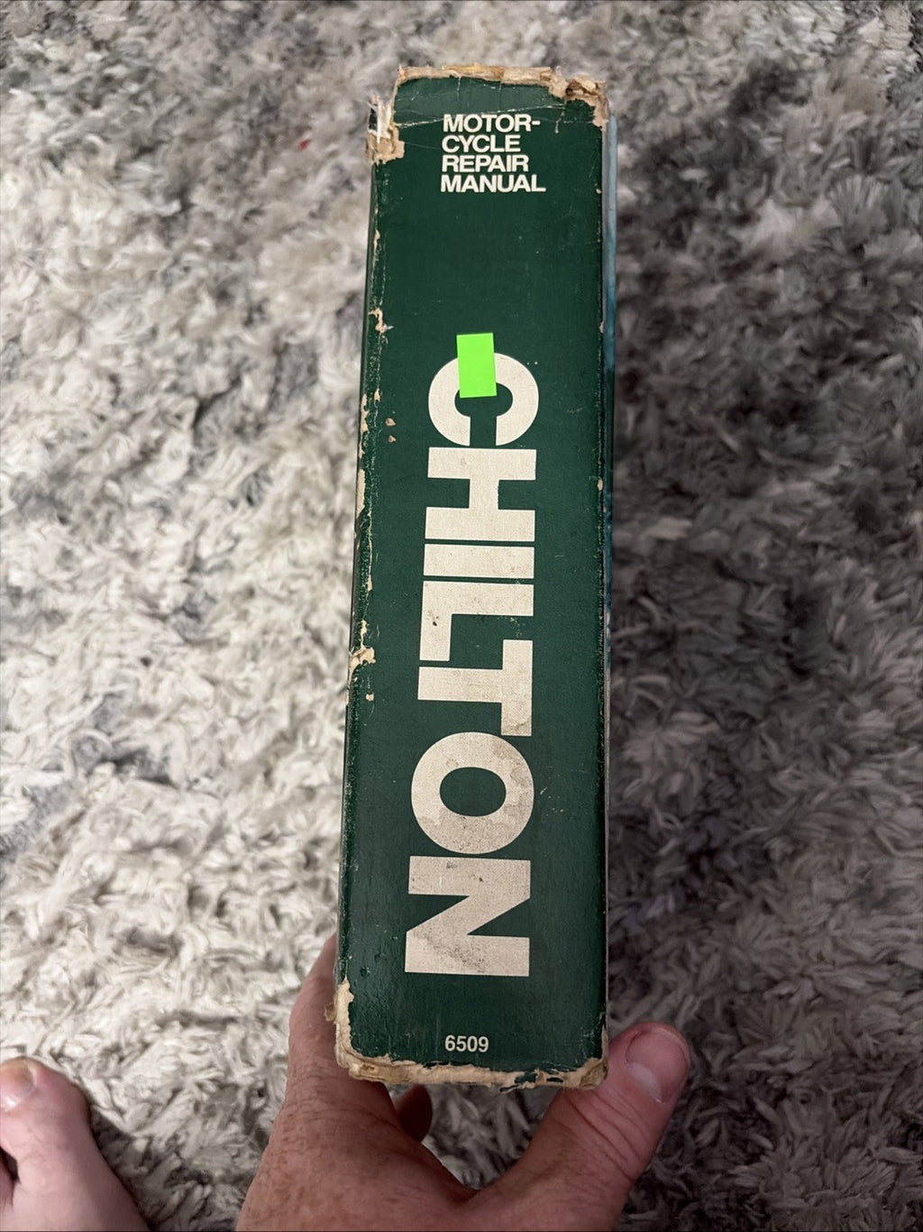 CHILTON'S MOTORCYCLE REPAIR MANUAL Harley Norton Guzzi Triumph 1976 Edition VTG.