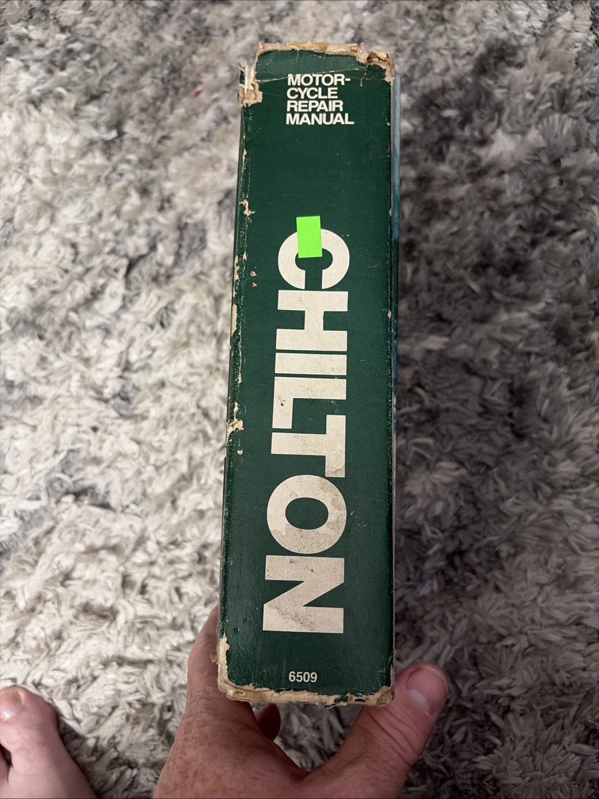 CHILTON'S MOTORCYCLE REPAIR MANUAL Harley Norton Guzzi Triumph 1976 Edition VTG.
