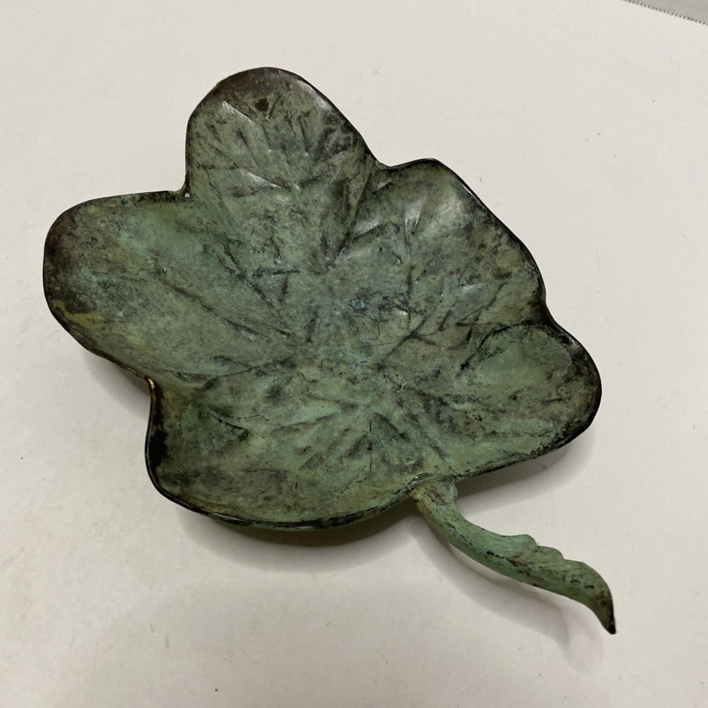 Antique Metal Iron Leaf Various Color Of Greens