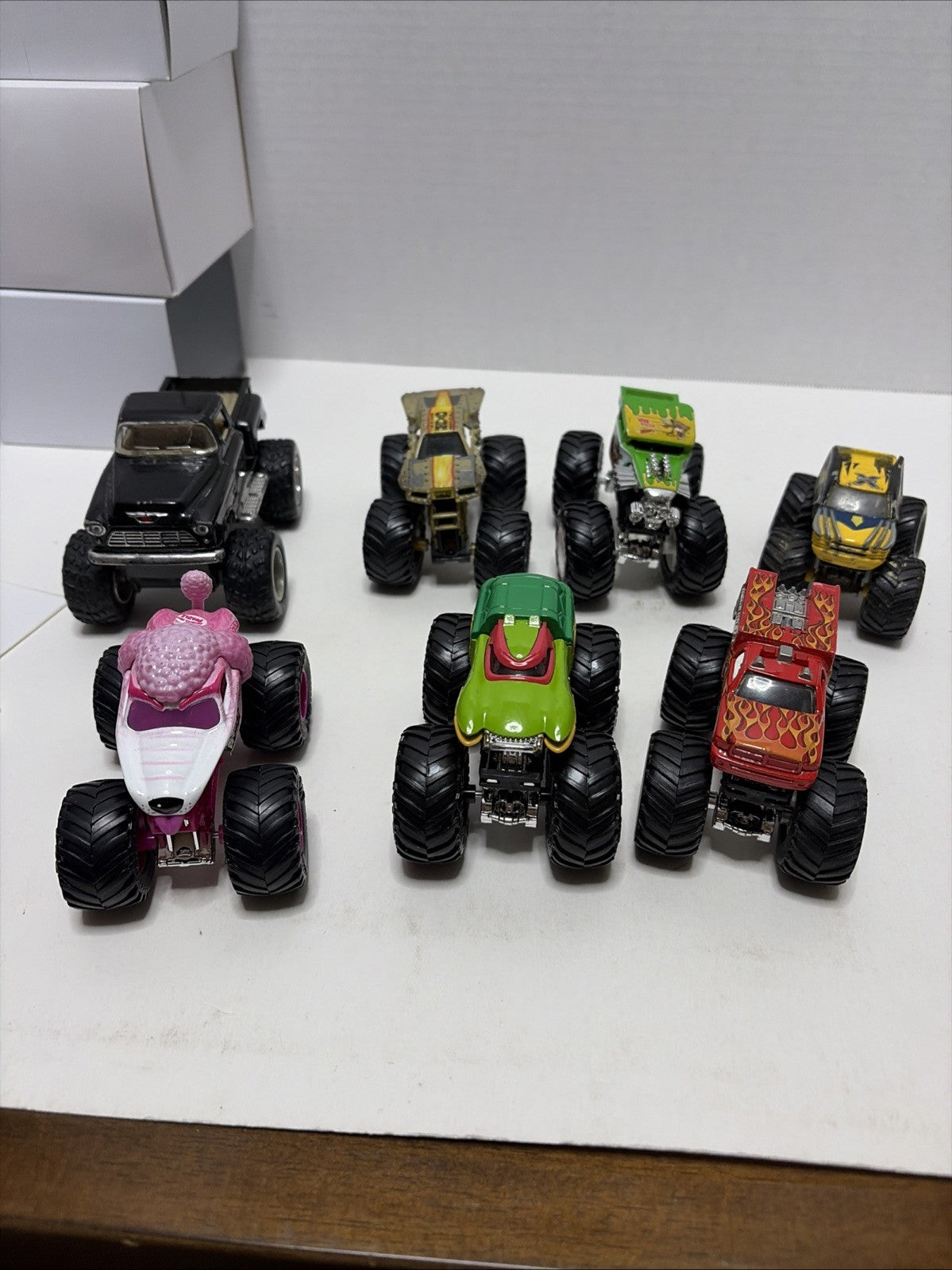 Monster Jam Lot Of 7 Diecast 1:64 Scale Monster Trucks