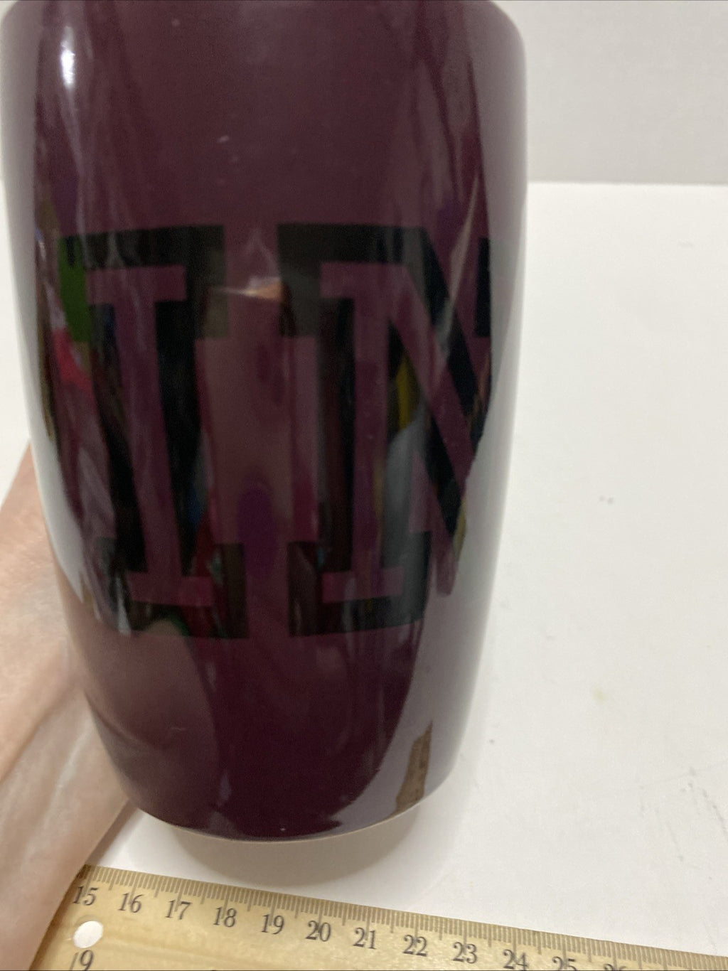 Victoria Secret-"PINK" Gift Love Dark Purple W/Black Logo 16.9 Oz Mug 