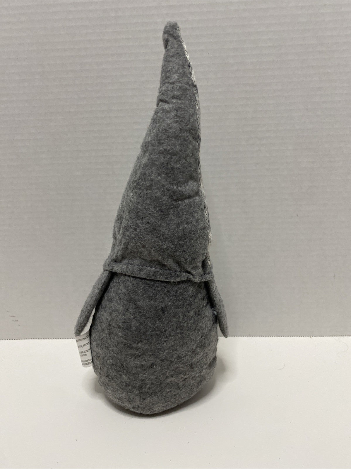 Christmas 14” Gnome Grey/White Weighted Base