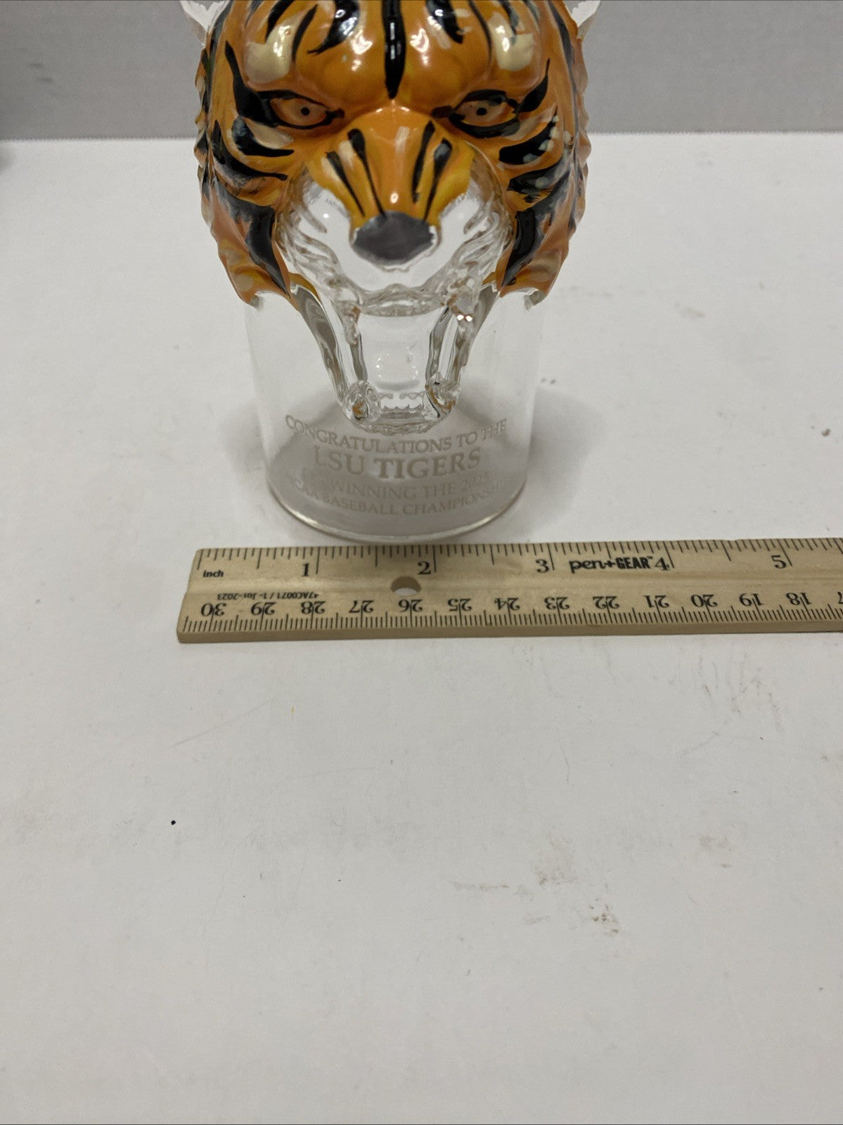LSU Tigers NCCA Baseball Championship Bottle