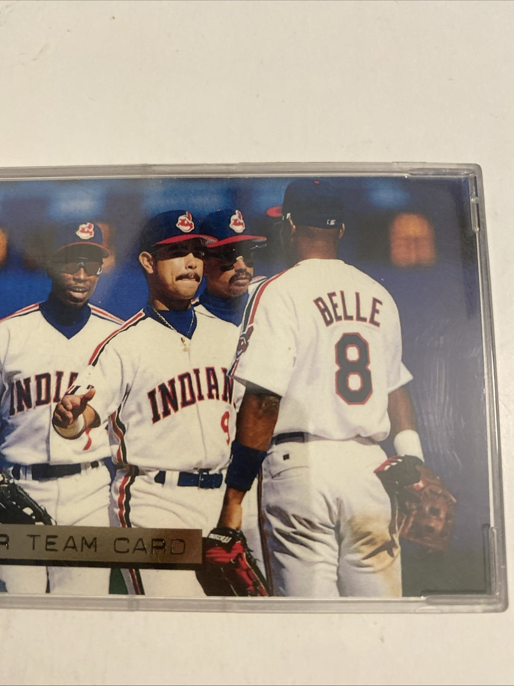 Top stadium club Cleveland Indians super team card 1993 card number 19