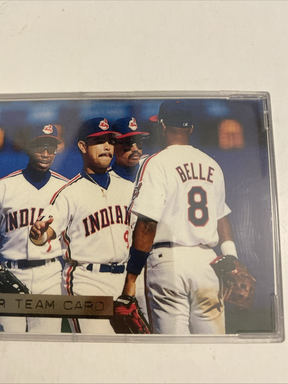 Top stadium club Cleveland Indians super team card 1993 card number 19