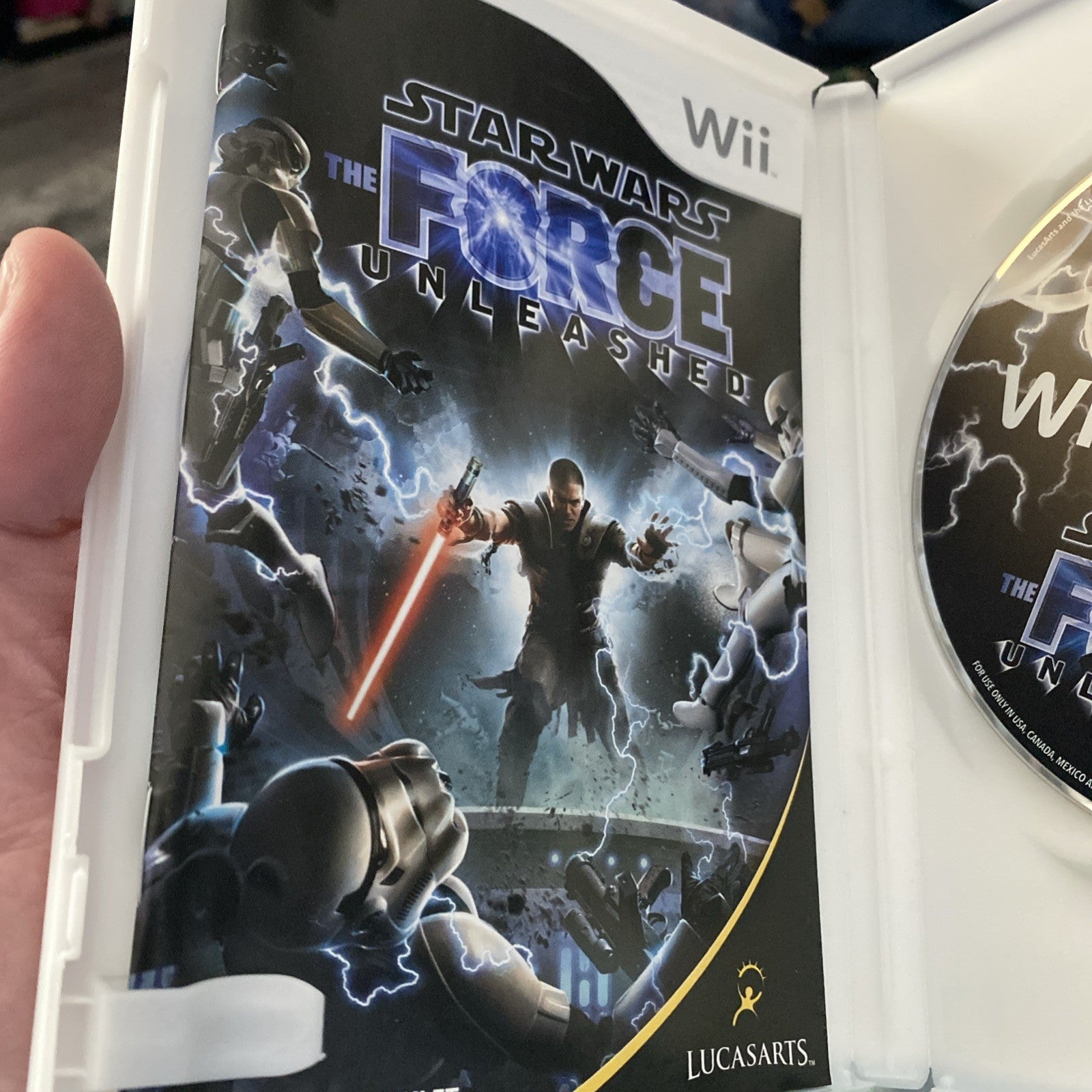 Star Wars: The Force Unleashed for Wii - Complete