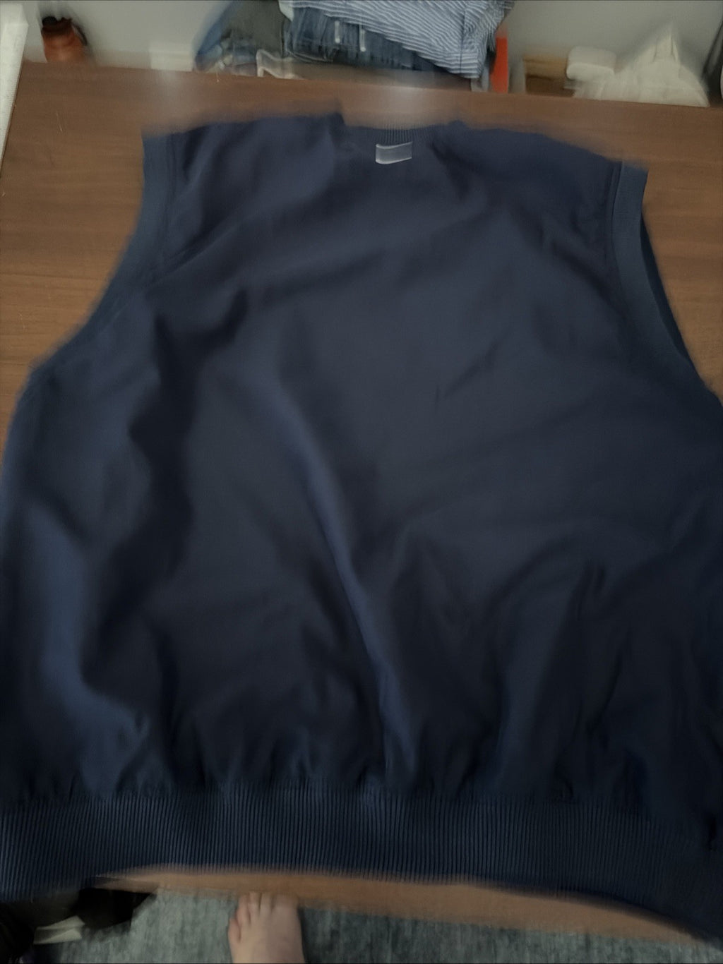 Vintage 2000'S Nike Golf V-neck warm-up vest size Large Men's