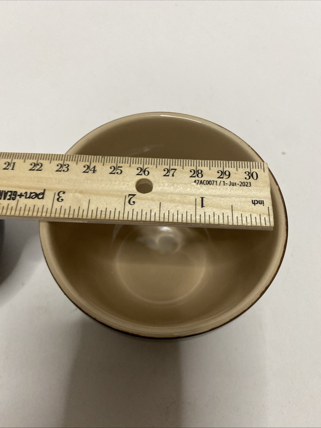 Set Of 2 Small Bailey’s Brown/Gold Tumblers, “Yours And Yours”