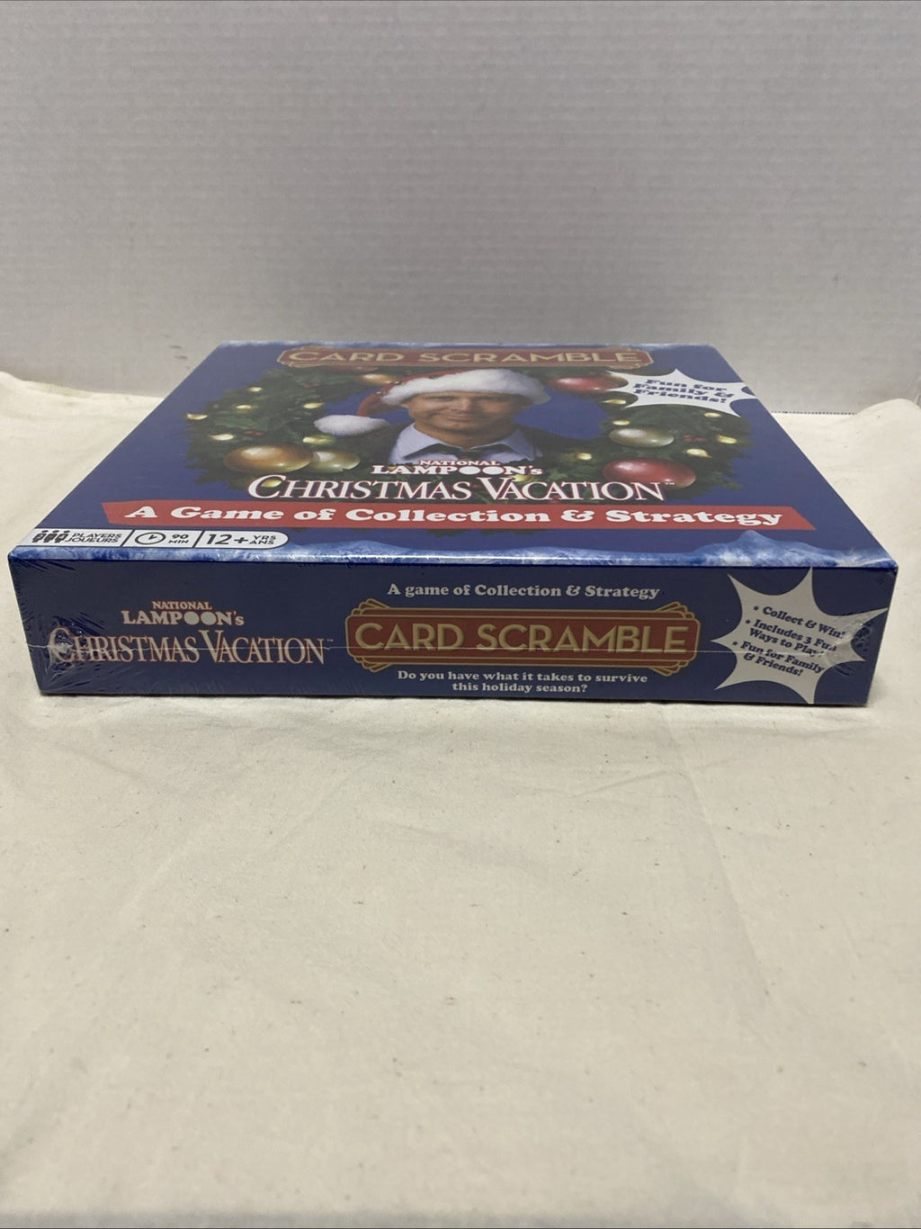 National Lampoon Christmas Vacation Card Scramble Game Chevy Chase Griswold