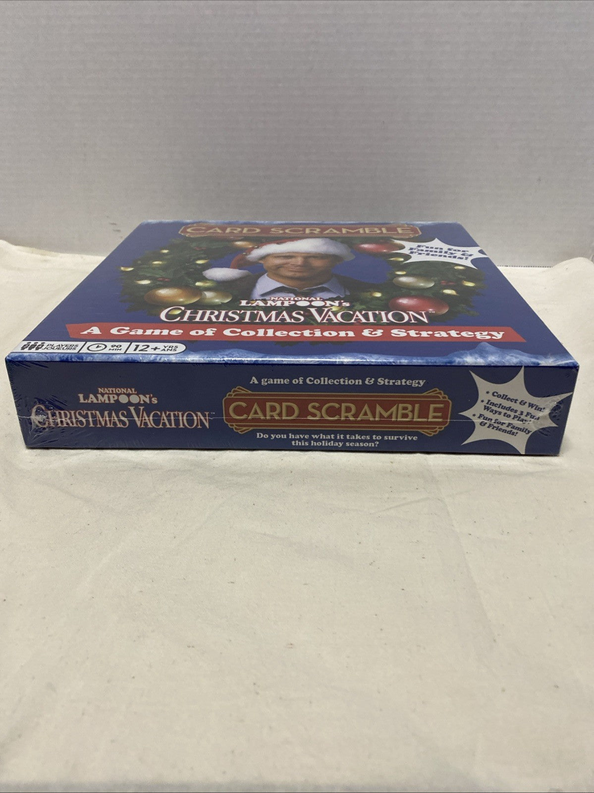 National Lampoon Christmas Vacation Card Scramble Game Chevy Chase Griswold