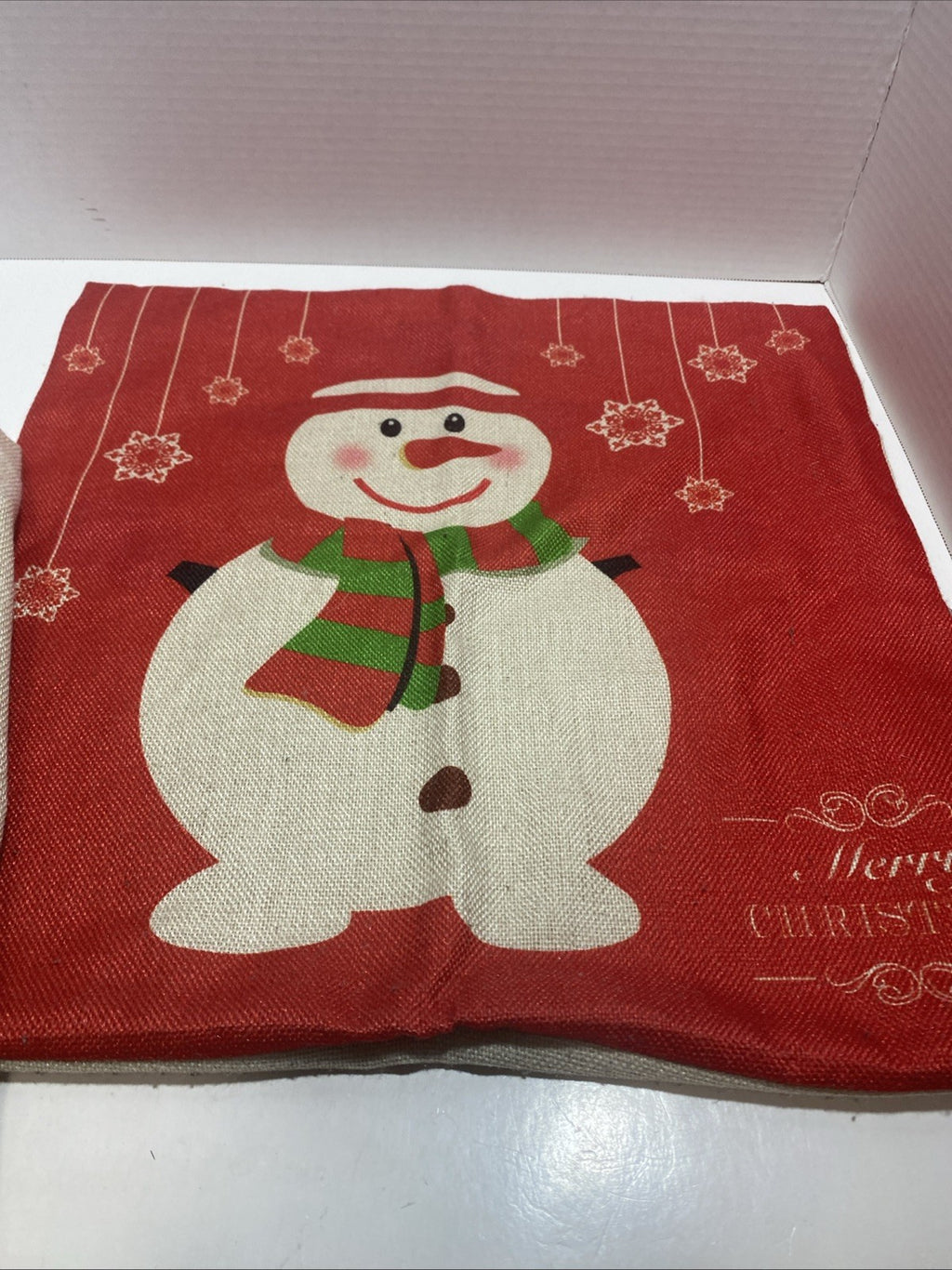Vintage 17 x 17 pear Christmas pillow covers Set Of Two