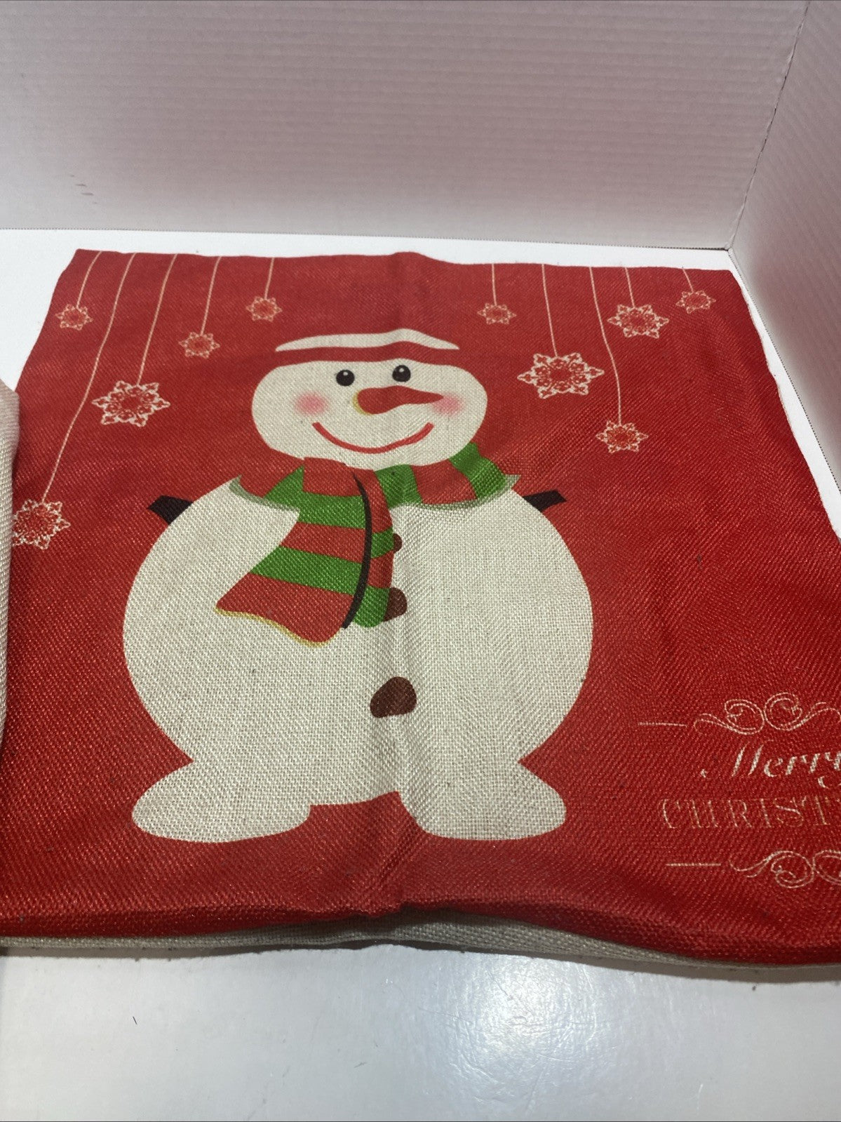 Vintage 17 x 17 pear Christmas pillow covers Set Of Two