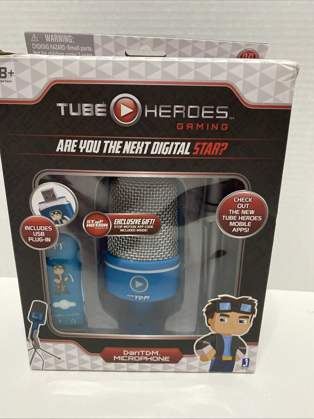 Tube Heros Gaming - Dan TDM Microphone With USB Plugin