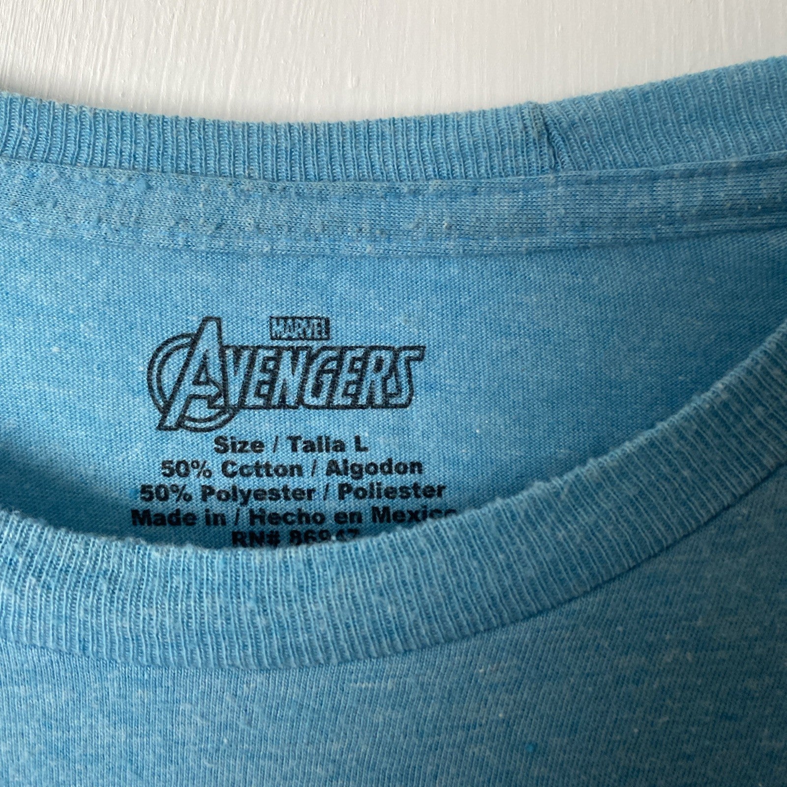 Avengers Captain America Distressed Shield Logo Marvel Comics Licensed  Large