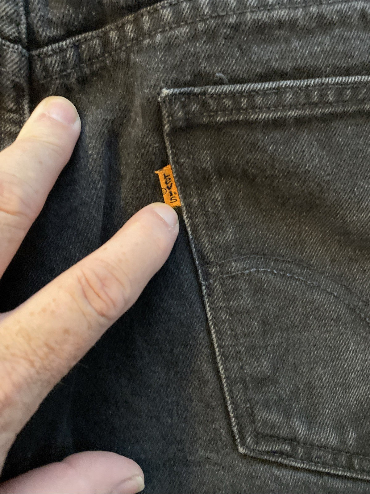 Levi's Men's 550 Relaxed Fit Jeans - 38x30 - Black