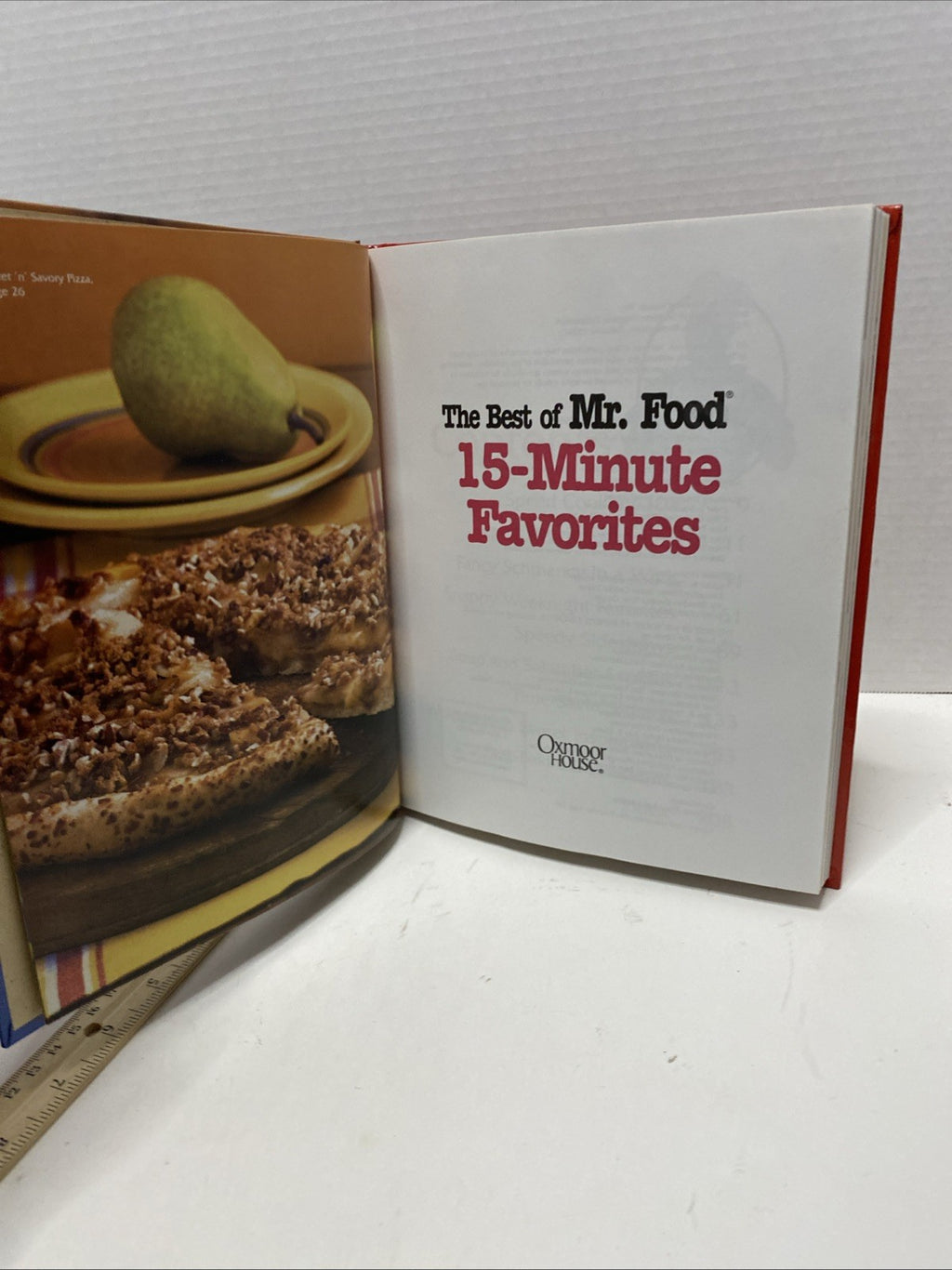 The Best of Mr. Food 15 Minute Favorites by Art Ginsburg (2004, Hardcover) +++