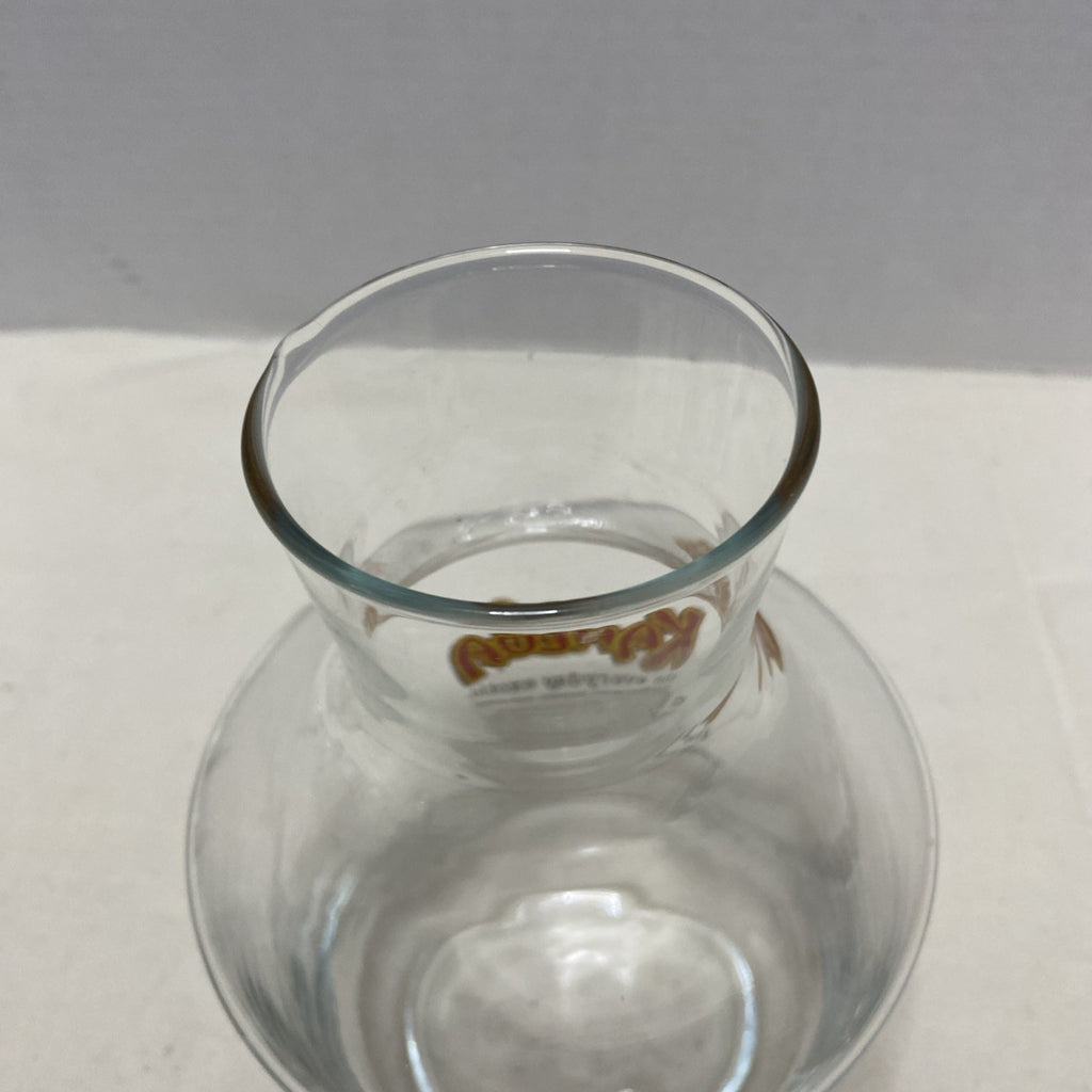 Kahlua glass decanter pitcher coffee rum liqueur decanter