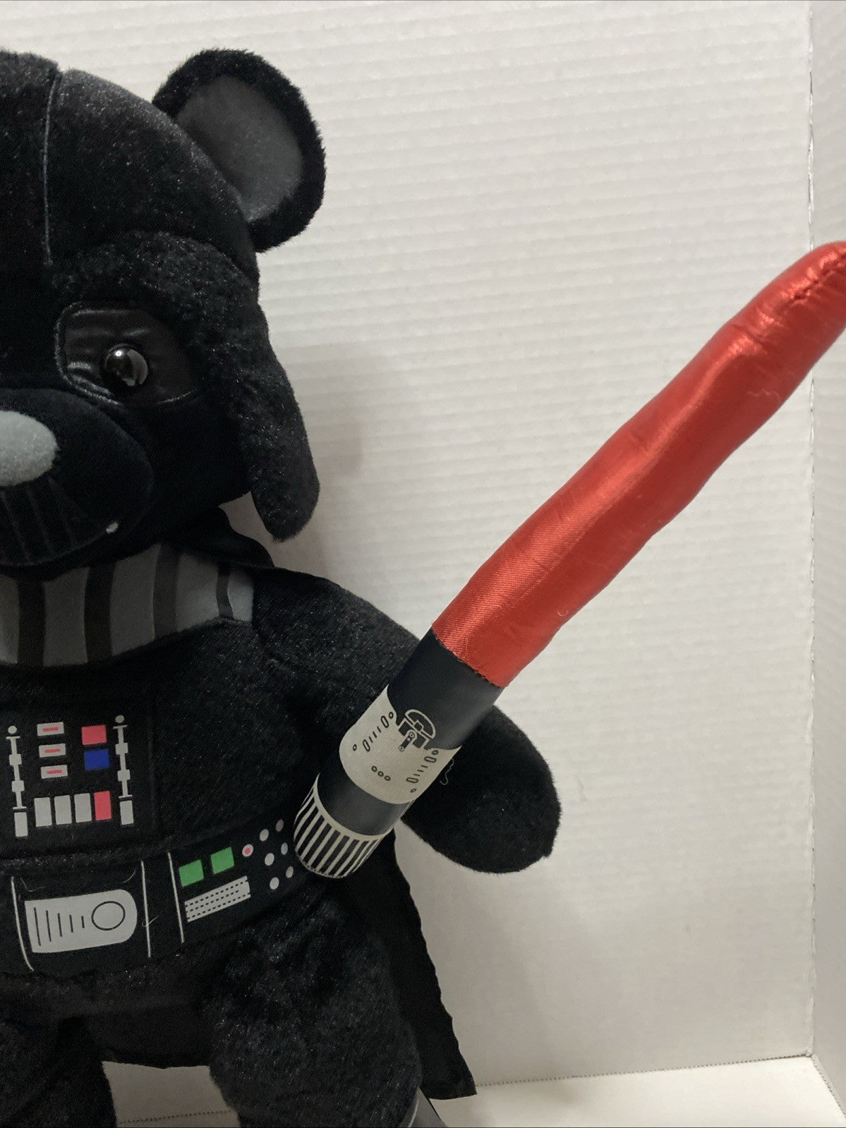 Build A Bear Star Wars Darth Vader Bear Plush no  Sound Cape 18 Inch BAB 2015