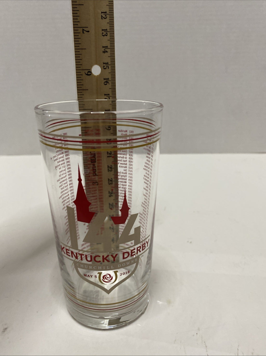 NEW! Official 144 Kentucky Derby 2018 Mint Julep Glass
