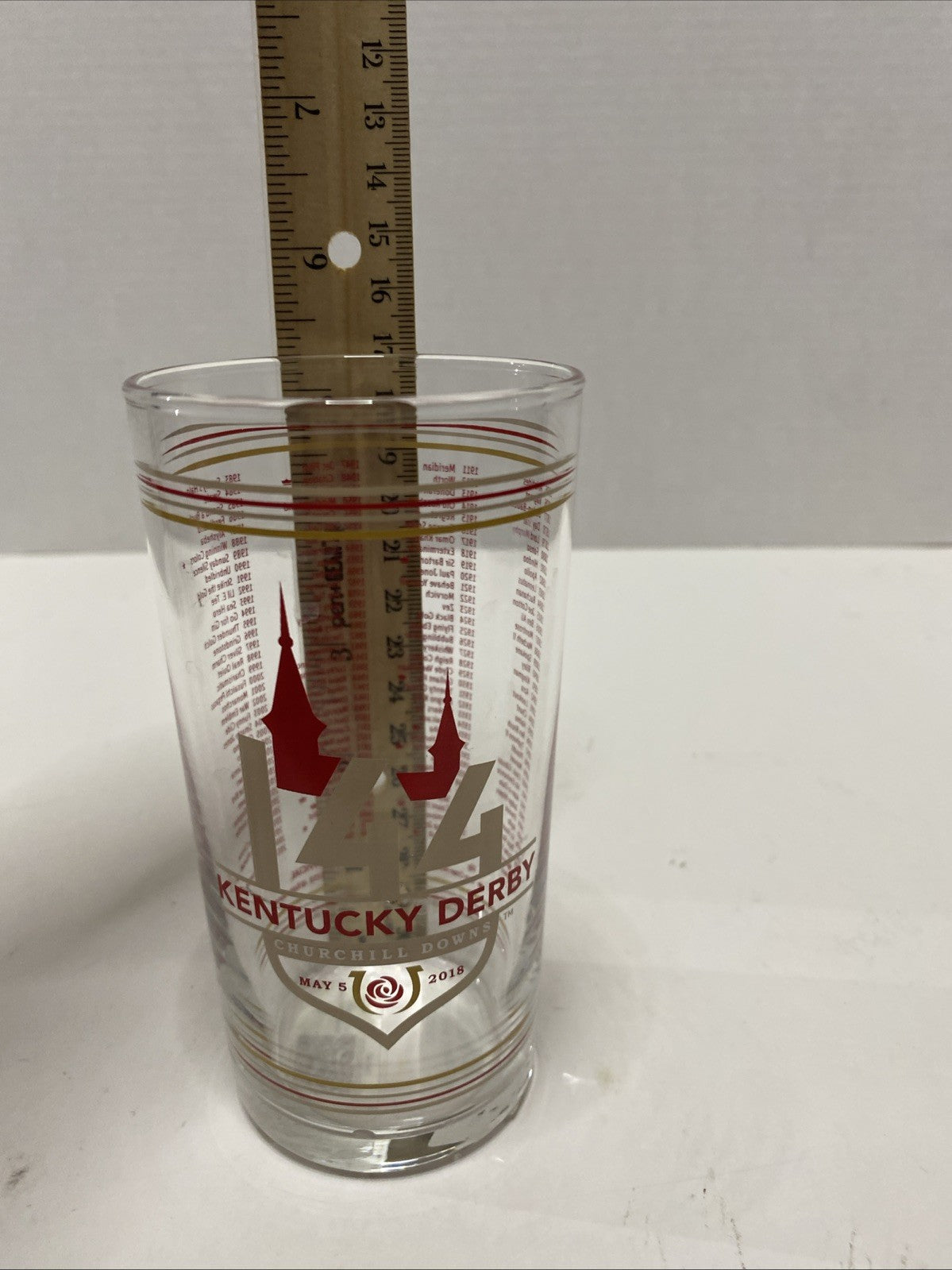 NEW! Official 144 Kentucky Derby 2018 Mint Julep Glass