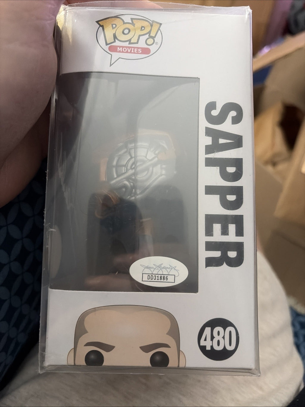 DAVE BAUTISTA SIGNED SAPPER BLADE RUNNER 2049 CHASE FUNKO POP FIGURE GOTG JSACOA