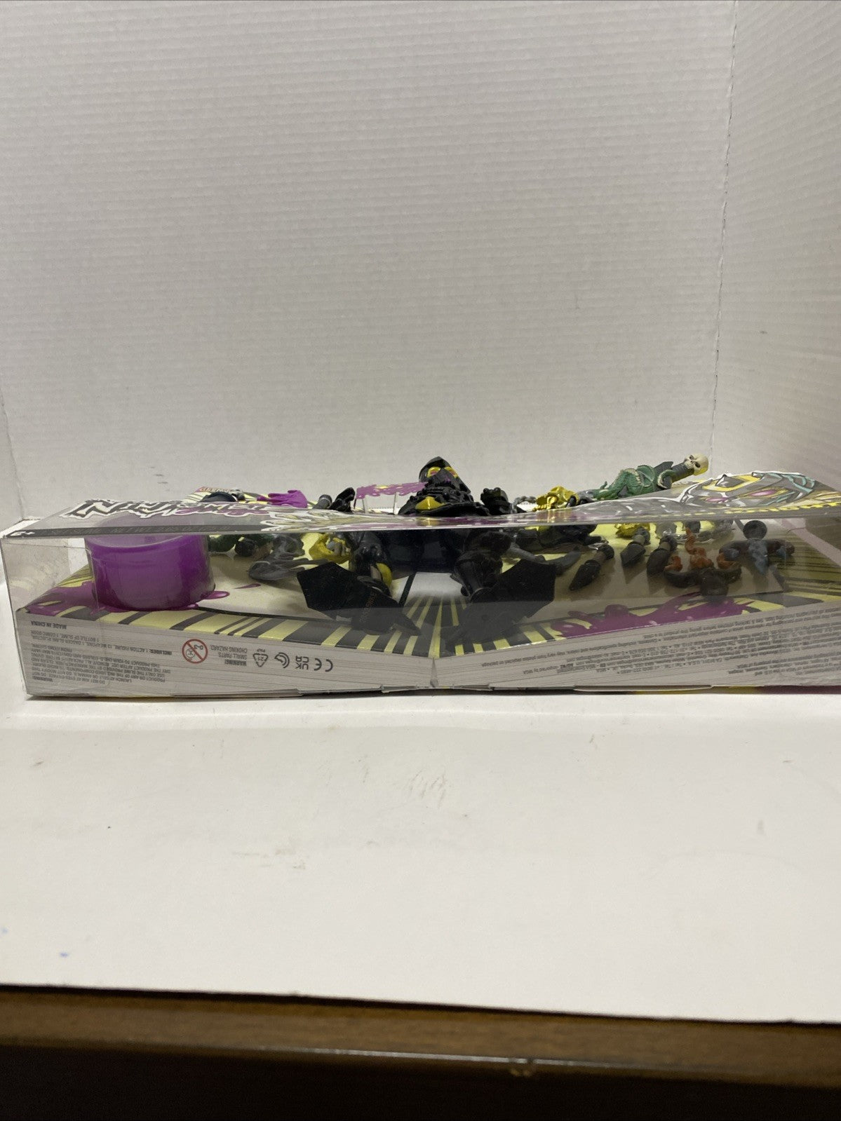 Rare NIB Ninjombie Jonin Knight Action Figure with Comic Book Slime Strike