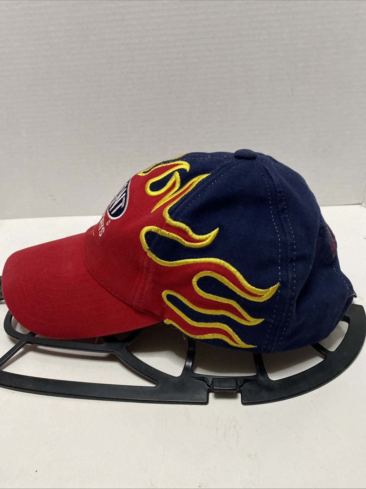 Dupont Motorsports Nascar Navy Blue W/Flames #24 Chase Authentic Hat Cap