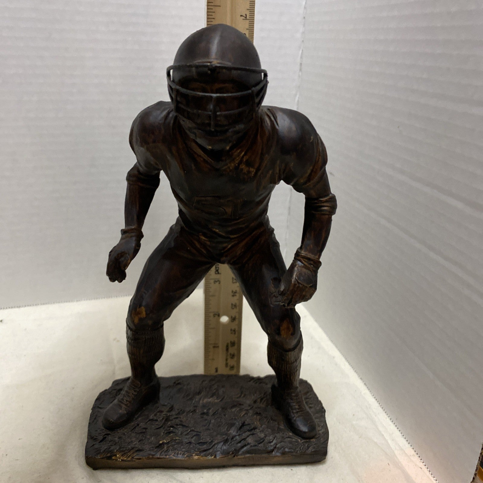 Bronze Football Player Figurine #51