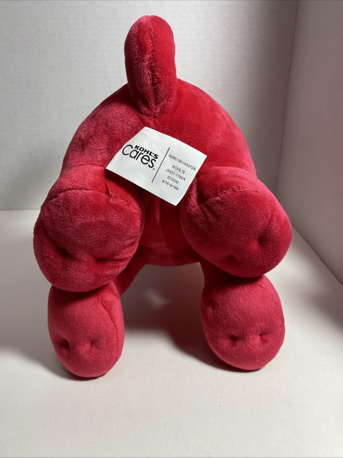Clifford The Big Red Dog Plush Animal Kohls Cares Stuffed Toy 13” Tall From 2011