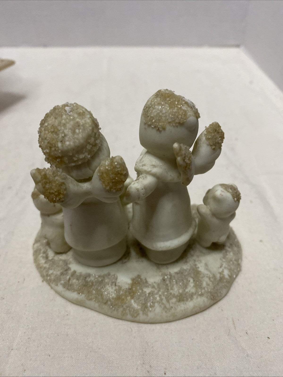 Little Miracles  Angels Singing with Bears - Porcelain Russ Berrie # 35759