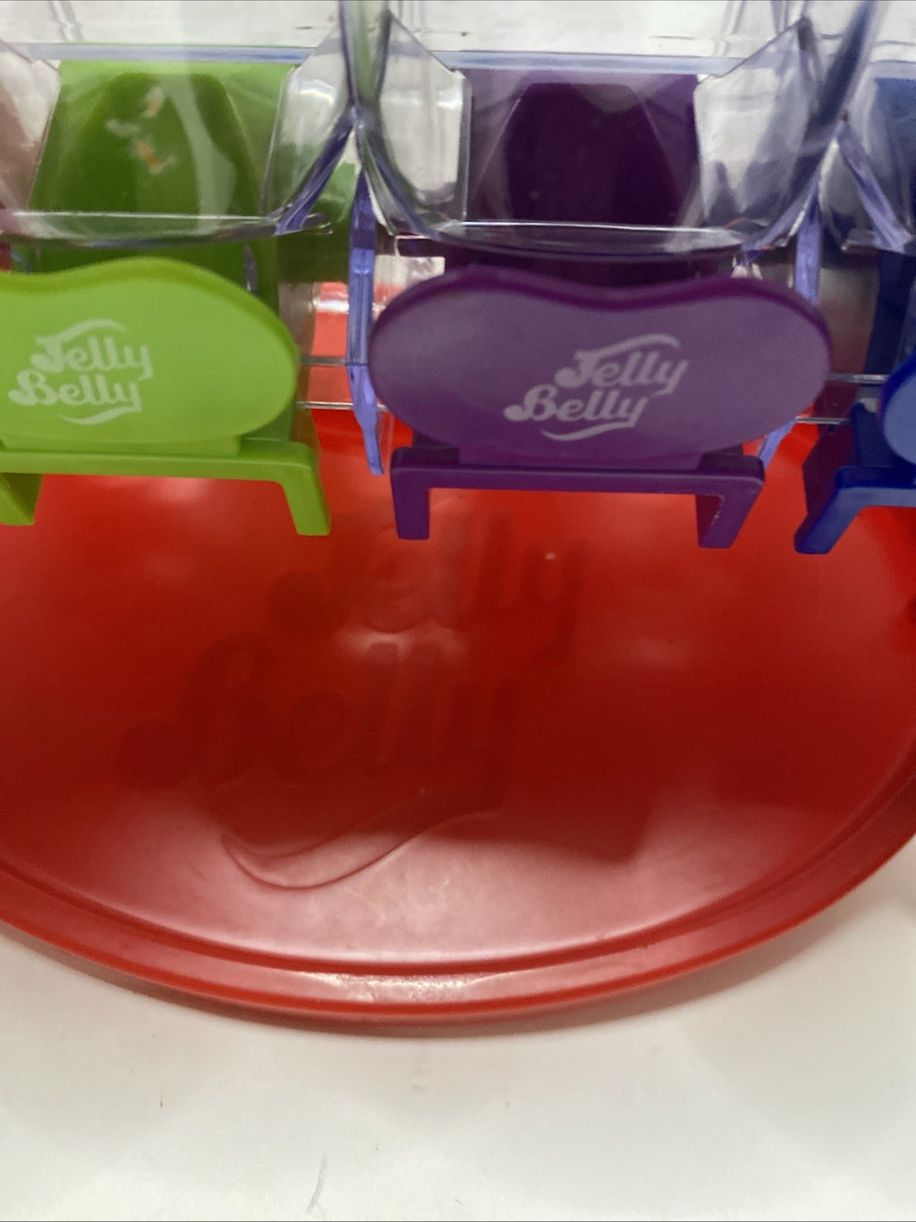 Jelly Belly Candy Dispenser 4 Slot Holder 2018 Display Case