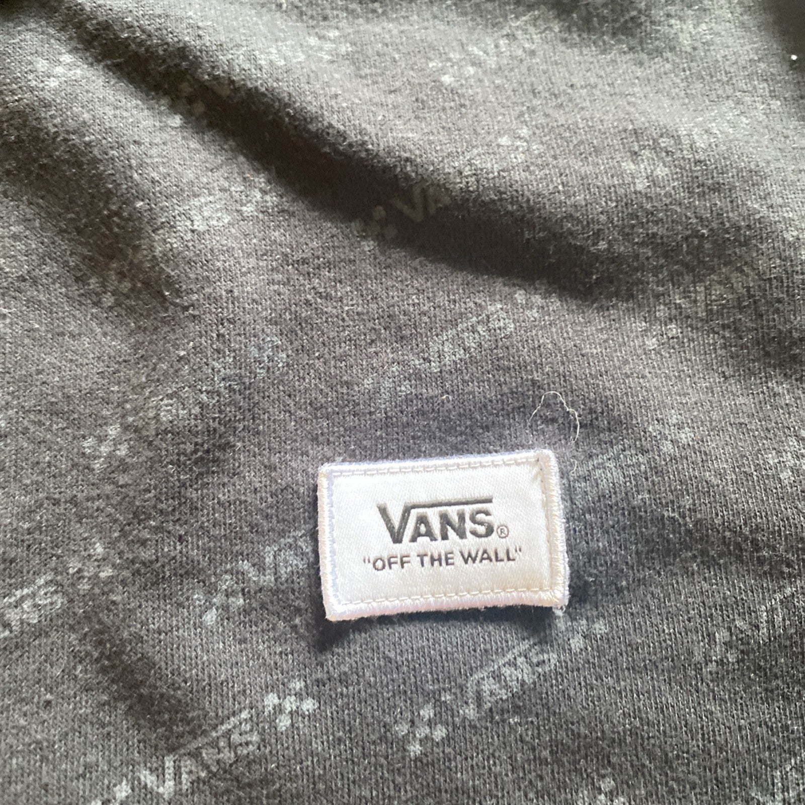 Vans Off the Wall Cropped Pullover Sweatshirt Med