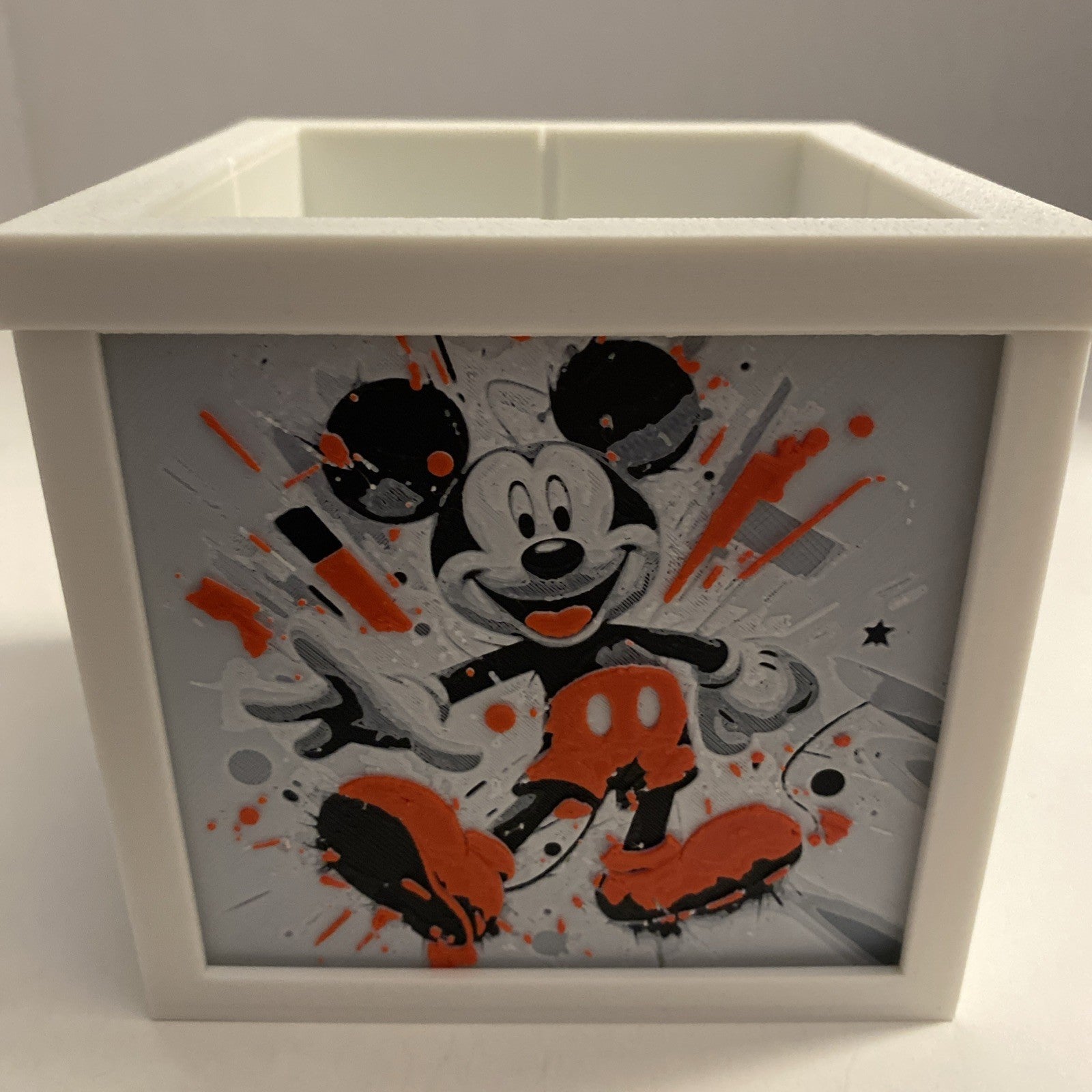 Lofi layers 3-D printing Disney Mickey Mouse storage box