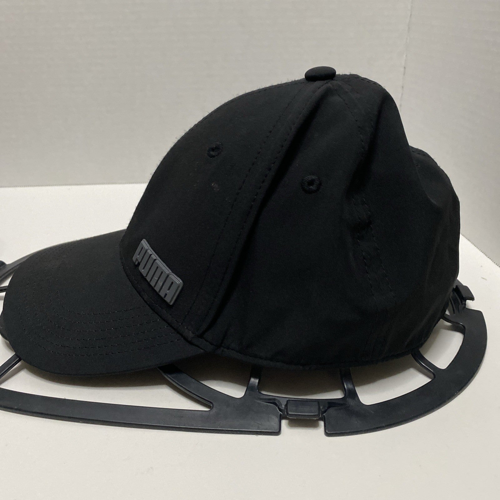Puma Black Baseball Trucker Cap Hat Size S/m
