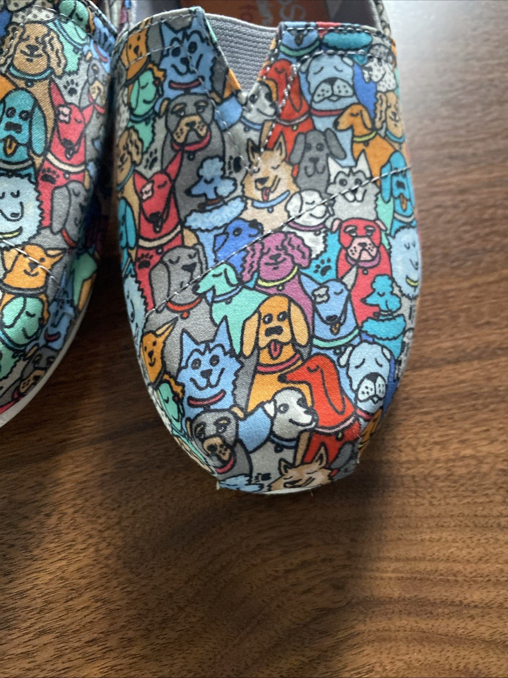 Skechers Women's BOBS for Dogs Slip On Plush Woof Dog Party Flat Women’s 5.5