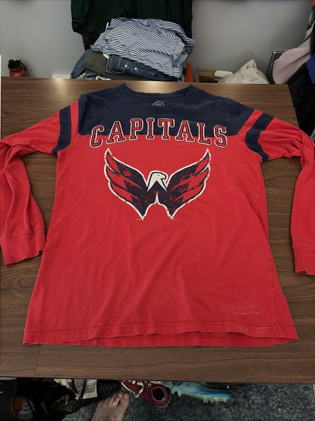 NHL Washington Capitals Men’s Medium Long Sleeve Shirt