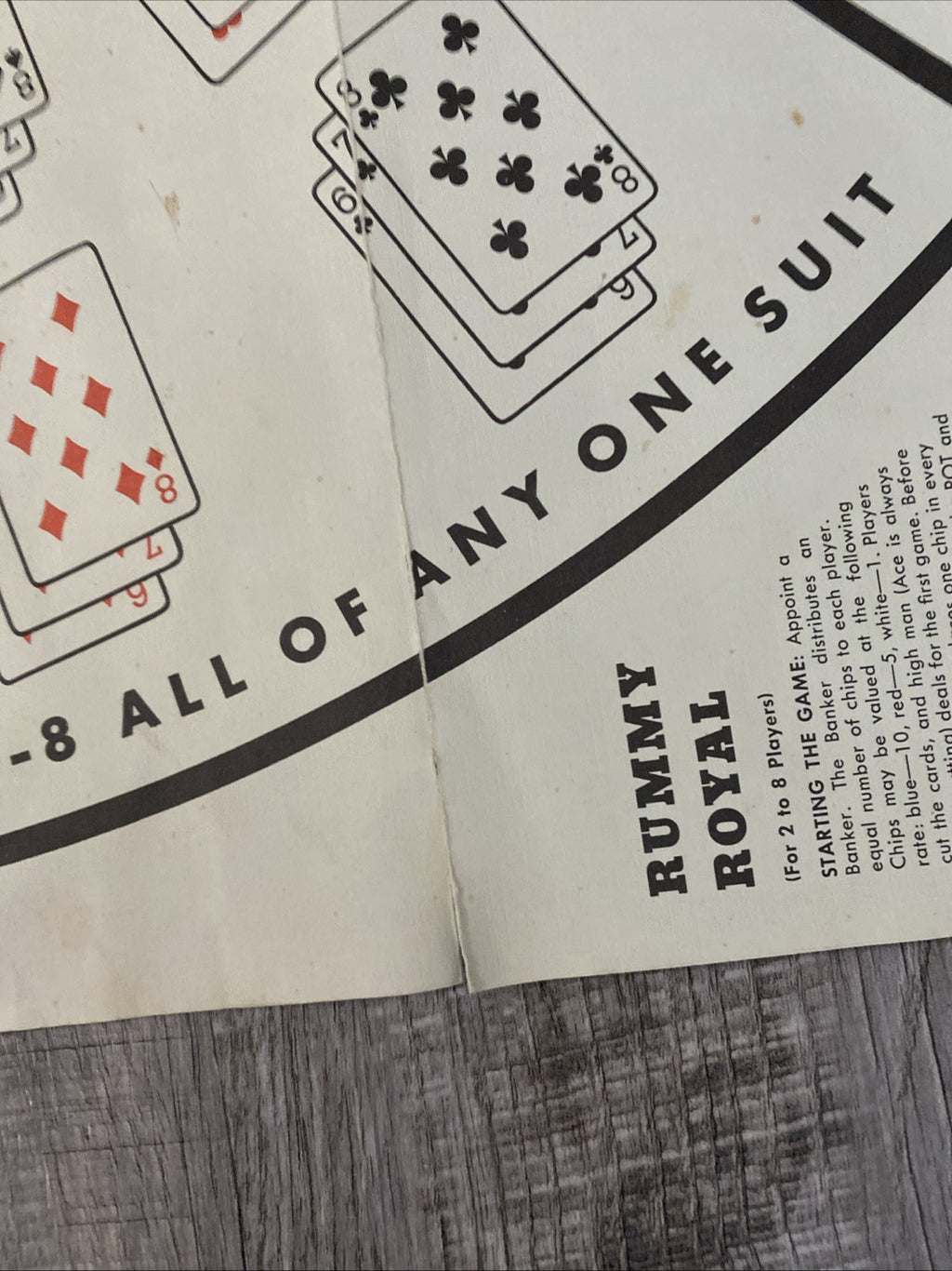 Vintage Rummy Royal Deluxe Edition Game 1981 Whitman Complete