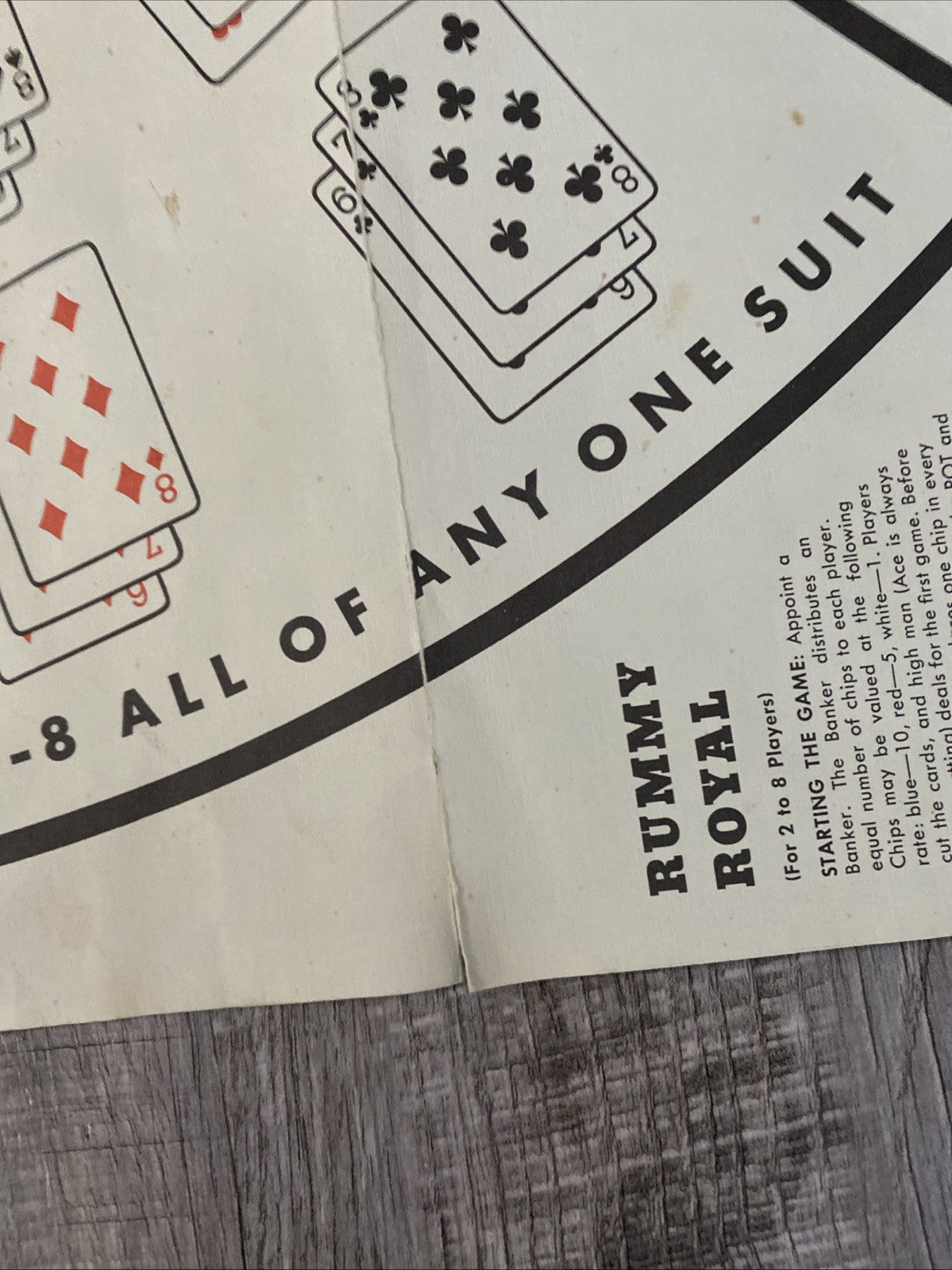 Vintage Rummy Royal Deluxe Edition Game 1981 Whitman Complete