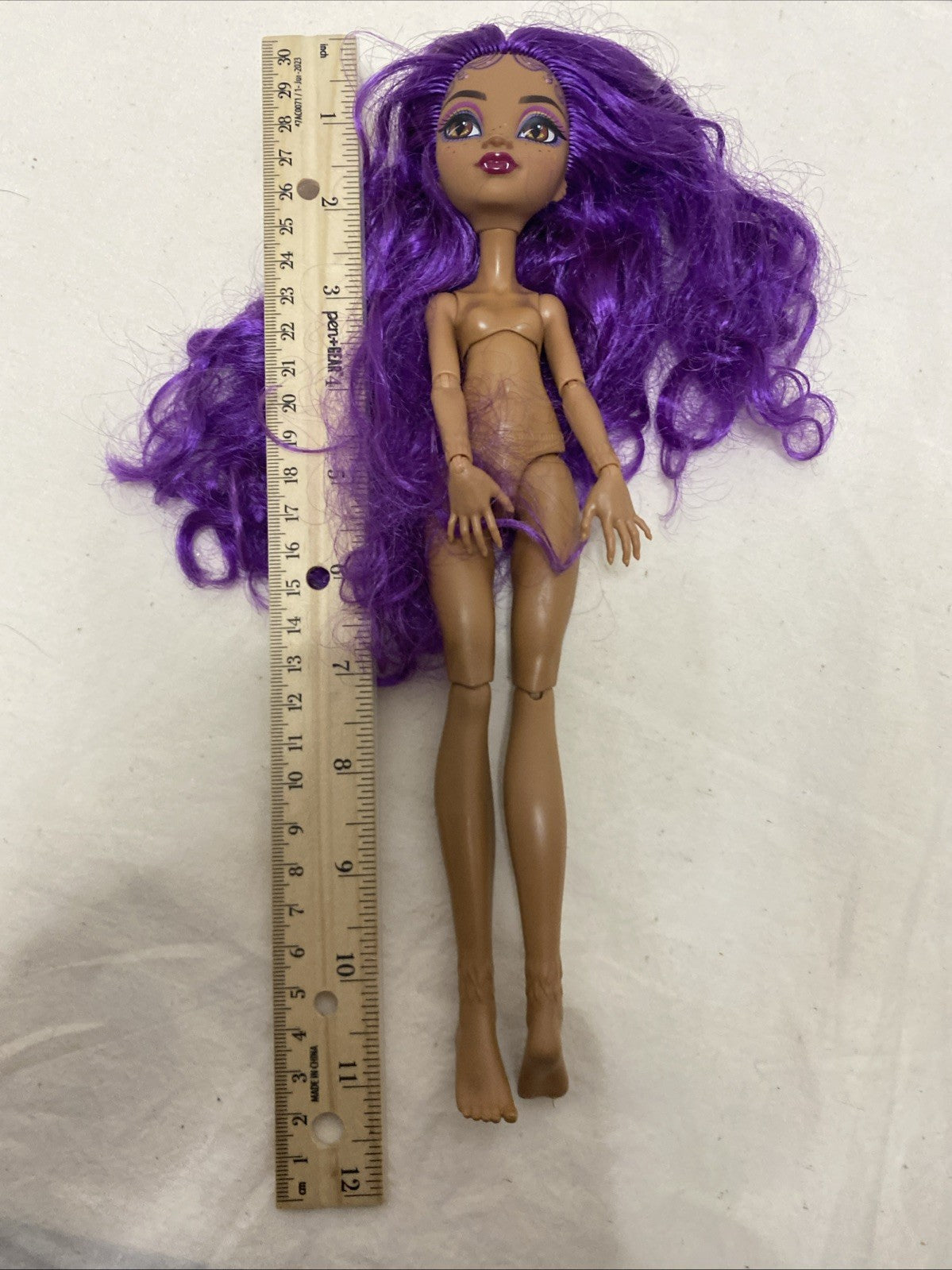 Monster High G3 Day Out Clawdeen Wolf Nude Doll Mattel 2022