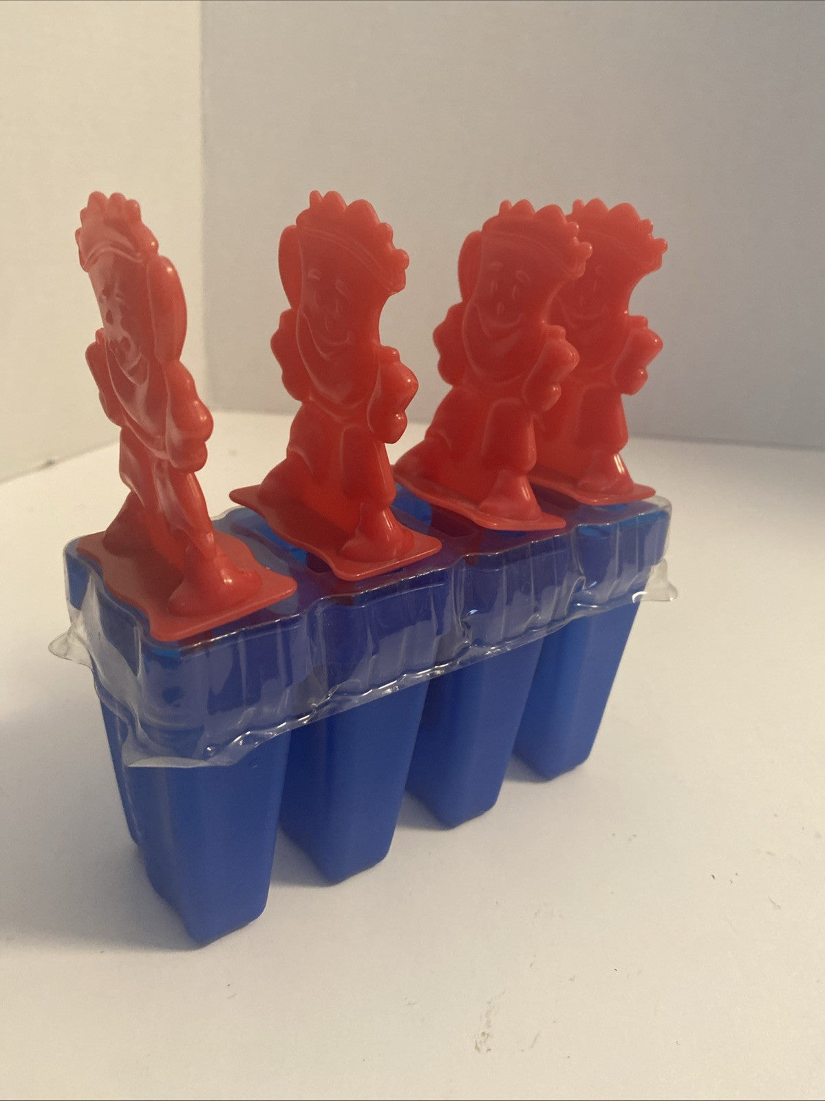 Vintage Koolaid Popcicle Mold Freezer Pop Koolaid Man Plastic Popcicle Stick