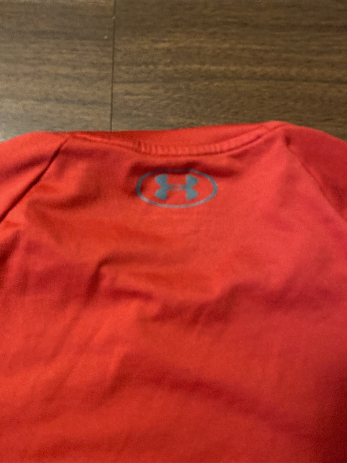Under Armour Shirt Men’s Sm Red Short Sleeve Performance Workout Tech Tee