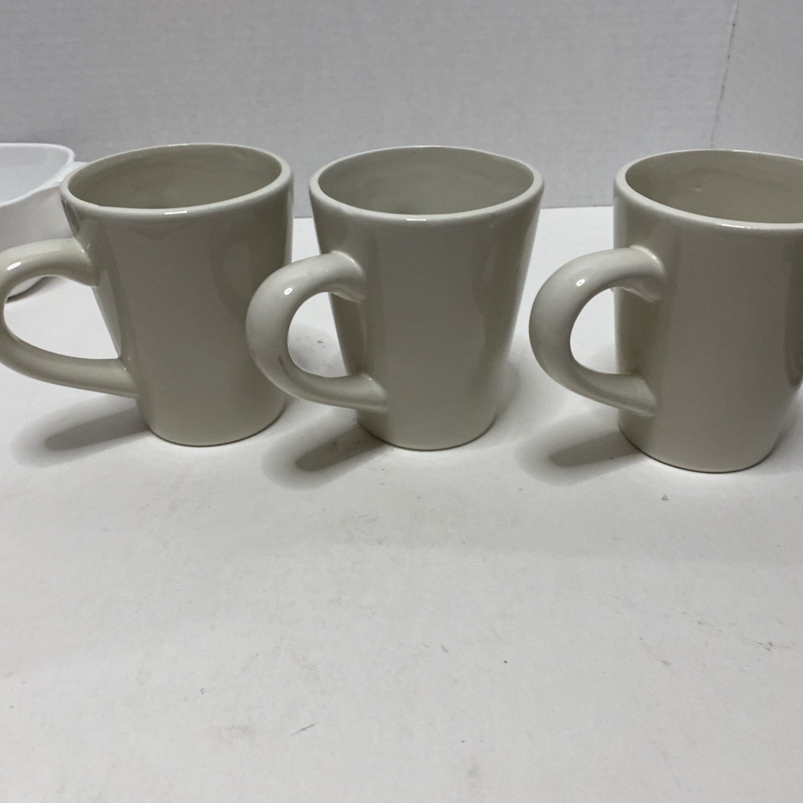 Set Of 3 Bug Mugs, Butterfly, Bee, Dragonfly
